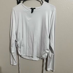 Plus size 2X long sleeve crop top